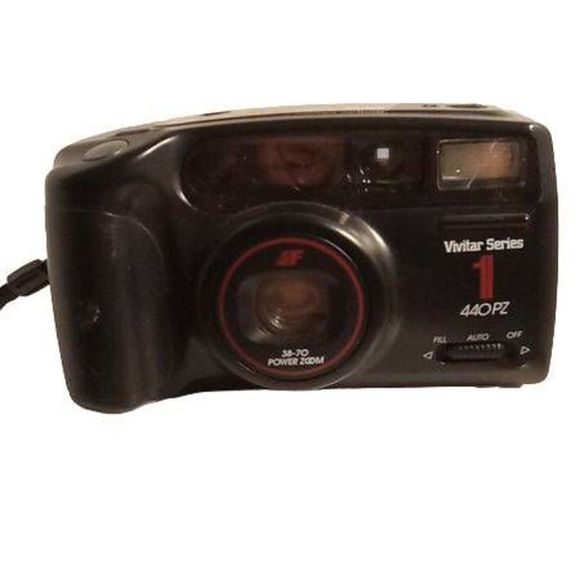 Vivitar P1 440pz Point & Shoot 35 mm Camera‎ Black - Picture 1 of 8